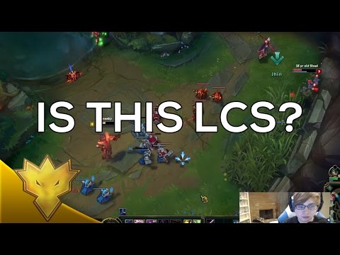 Sneaky ft. Bjergsen & Svenskeren - Is This LCS? - NA Solo Queue Funny Moments & Highlights