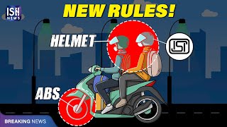 New Two-Wheeler Safety Rules in India That You Must Know