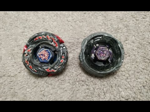 Beyblade: L-Drago Destroy F:S vs Diablo Nemesis X:D Takara Tomy MFB (Ryuga vs Rago Anime Battle)