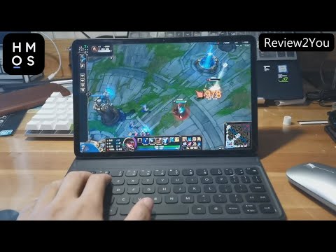 Huawei MatePad 11 (2021) + Smart Magnetic Keyboard - LOL and Genshin Impact Gameplay