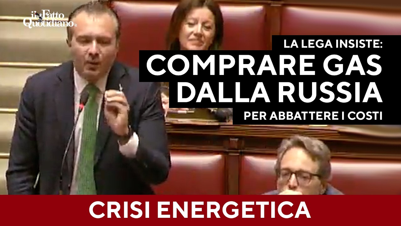 La Lega insiste: “L’Ue esca dall’ipocrisia e compri gas e petrolio dalla Russia, abbassare i costi”