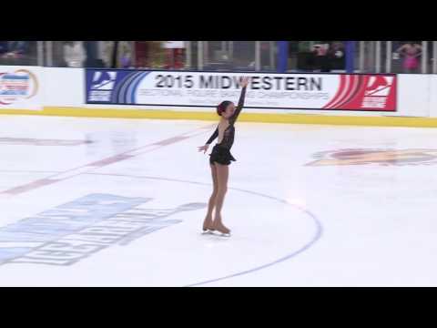 2015 Midwestern Figure Skating Championships Audrey Lu