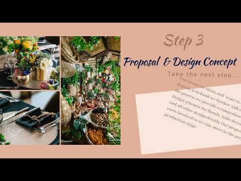 Zarina event design in Jerusalem