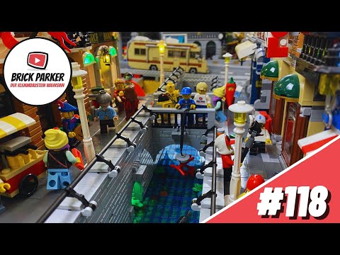 LEGO STADT UPDATE - Folge 118 - Höhenunterschiede bei Stadtanstieg [2] Brücke, Geländer, Feinschliff