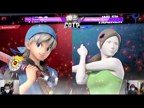 SNCB15- WR1: FGC Susanoo (Hero) vs. Lui-Jesus (Wii Fit Trainer)