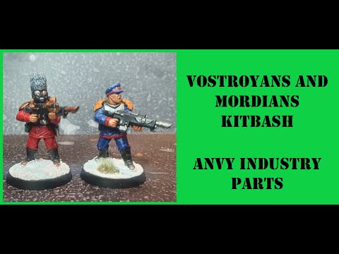 Kitbash tutorial - Vostroyan & Mordians with Anvil Industry parts | Astra Militarum conversion