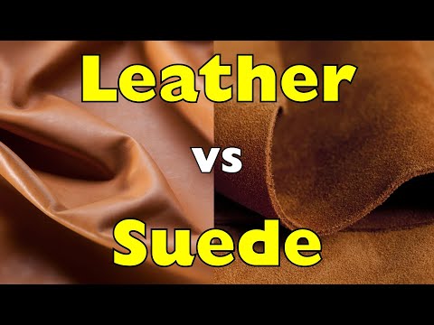 What’s the Difference Between Leather and Suede?