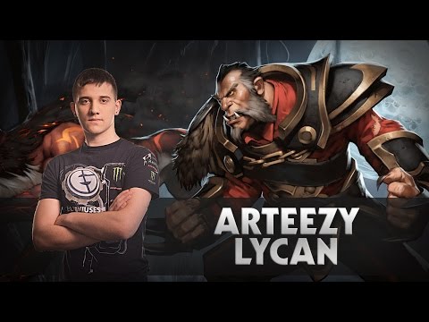 Arteezy Lycan - Gameplay Dota 2
