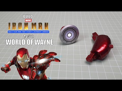 Build the Mark III Iron Man Armour - Part 4,5 and 6 - The Arc Reactor and Elbow Joint