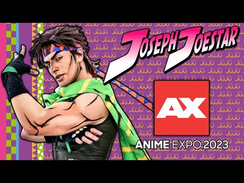 Joseph Joestar Poses With Anime Expo 2023 ft. Leon Chiro