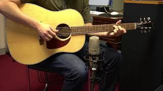 Video thumbnail for Gibson J-45 Studio Acoustic Guitar Demo by Ian Meadows