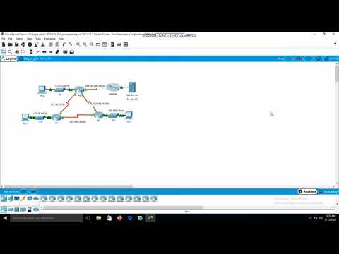 10.2.2.3 Packet Tracer - Troubleshooting Single-Area OSPFv2