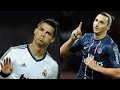 Cristiano Ronaldo vs Zlatan Ibrahimovic|Top 10 Free Kicks