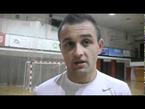 futsal.si: Damir Puškar o polfinalni seriji proti Dobovcu Trgovinam Jager (18.04.2011)