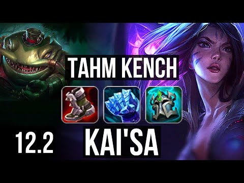 TAHM KENCH & Senna vs KAI'SA & Morgana (ADC) | Rank 2 Tahm, 4/3/17 | BR Challenger | 12.2