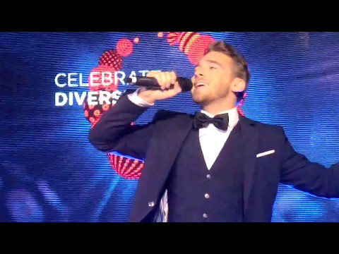 ESCKAZ in Kyiv: Nathan Trent (Austria) - Satellite (@ Euroclub red carpet afterparty)