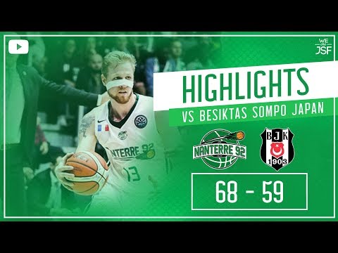 68pts Highlights Nanterre vs Besiktas Istanbul / Champions League