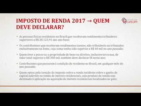 Thumbnail: Imposto de Renda 2017: quem deve declarar?