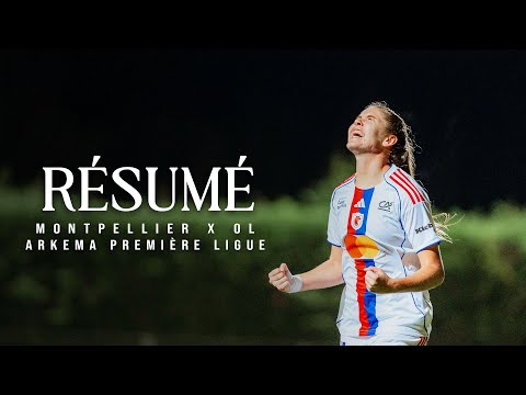 Summary - Montpellier 🆚 OL Lyonnes (1-5)
