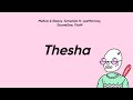 Mellow & Sleazy, TumeloZa - Thesha (Lyrics) ft. LeeMckrazy, TyroneDee, TitoM