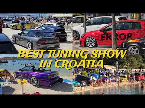THE BEST TUNER CARS SHOW IN CROATIA 2024 CRIKVENICA AND STANCE ADRIA