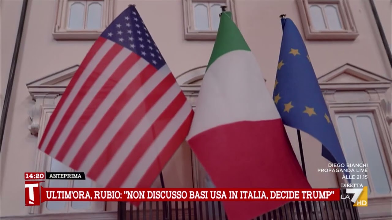 Rubio a Roma, Padellaro: "Ha detto decide Trump..."