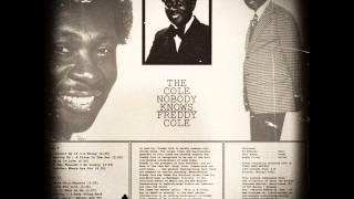 FREDDY COLE - A MAN SHOULDN'T BE LONELY
