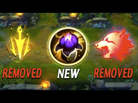LETHAL TEMPO & PREDATOR REMOVED, NEW & REWORKED RUNES - League of Legends
