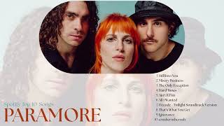PARAMORE | SPOTIFY TOP 10 SONGS | GEMINI PLAYLIST