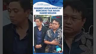 Mantap Bercerai, Shandy Aulia dan David Herbowo Kekeuh Tidak akan Hadiri Sidang hingga Akhir