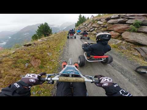 FULL SPEED DOWNHILL MOUNTAIN KARTS ARE THE BEST!