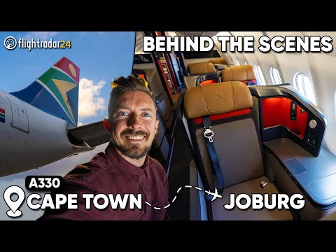 Flying the South African Airways A330 (with ramp and cockpit access!)