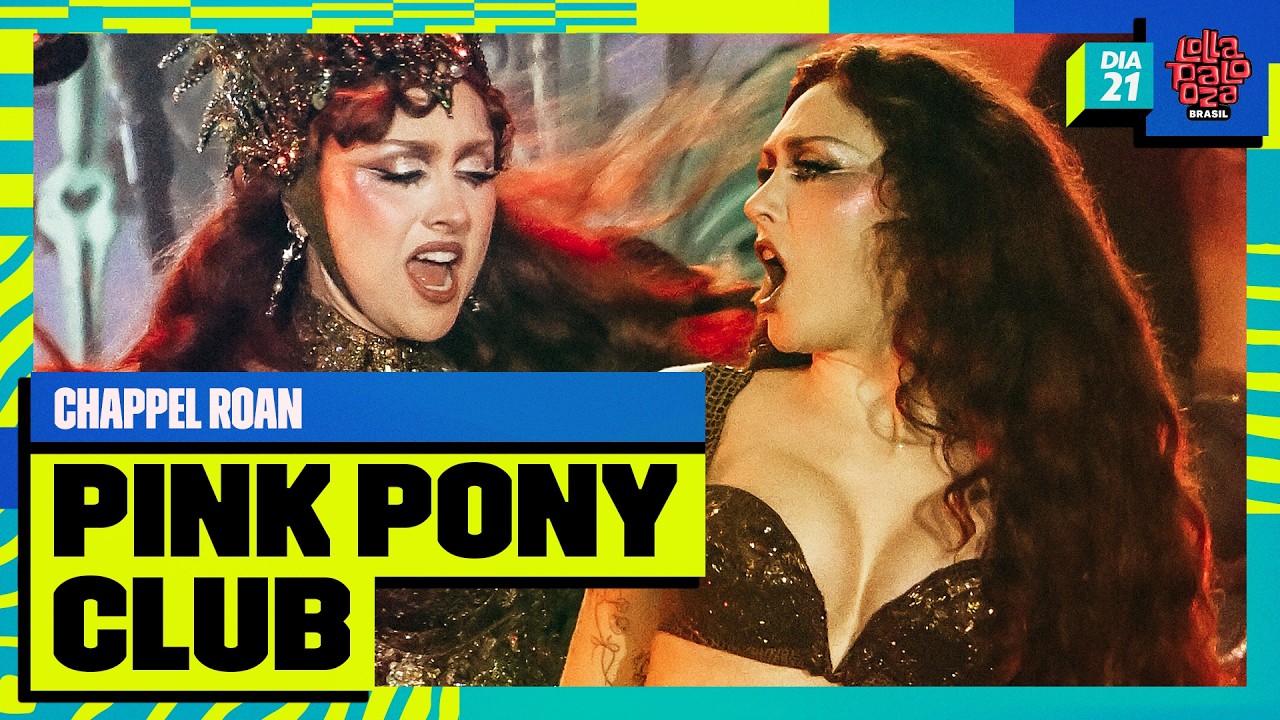 Chappell Roan canta Pink Pony Club! | Lollapalooza | #LollaBRNoMultishow