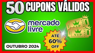 ????(AGORA)Até 60% OFF: Cupom MERCADO LIVRE, Válido, HOJE| Cupom de DESCONTO Mercado Livre Outubro 2024