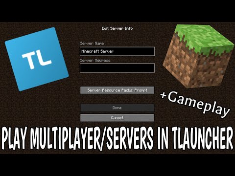 How To Play Multiplayer & Servers On Minecraft Tlauncher!! (Bedwars, Factions, Skywars & Much More)
