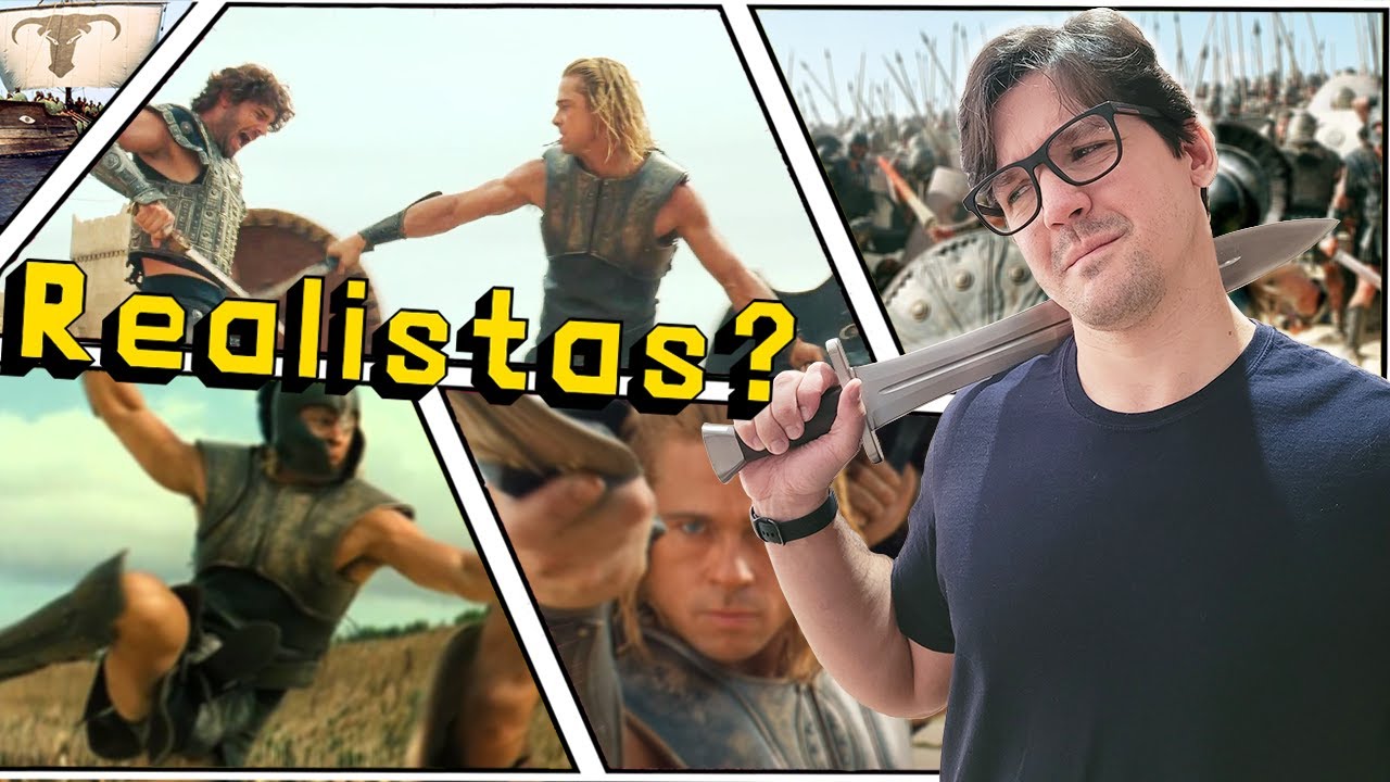 TROIA: As Batalhas MAIS REALISTAS (ou NÃO) do Filme