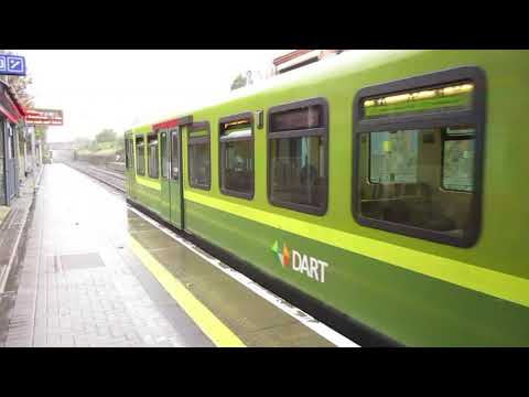 DART class 8300 number 8323 seen arriving glenageary