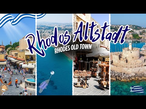 Rhodos Stadt | Altstadt | Old Town | Rhodes | Greece | 2025 | DJI | Vlog | Sightseeing | Tour | 4K