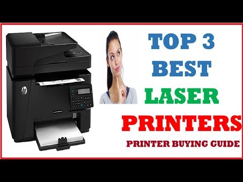 Showing all features laser printers
