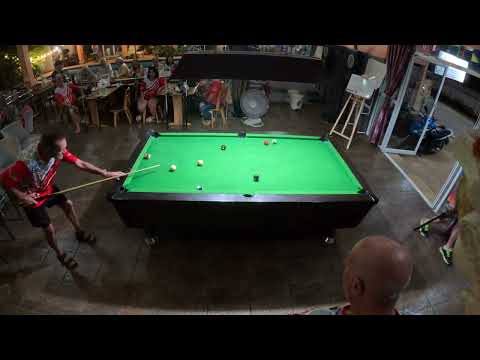 Udon Pool League Ambience bar vs Winnerts bar Thero vs Mike