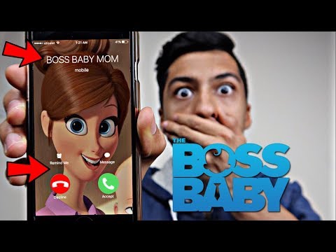 CALLING THE BOSS BABY MOM *OMG SHE ACTUALLY ANSWERED*