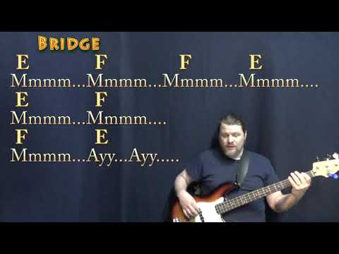 Thumbnail for MONTERO (Lil Nas X) Bass Guitar Cover Lesson with Chords/Lyrics - E F by Lil Nas X, Taylor Swift, R.E.M., L.A.B., Fleetwood Mac, Ed Sheeran, Tom Petty, Jimmy Buffett, Y&T