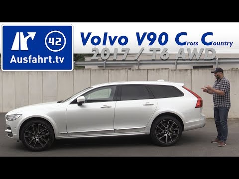 2017 Volvo V90 Cross Country T6 AWD PRO - Fahrbericht der Probefahrt, Test, Review