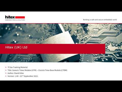 Aurix TC3xx GTM CTBM