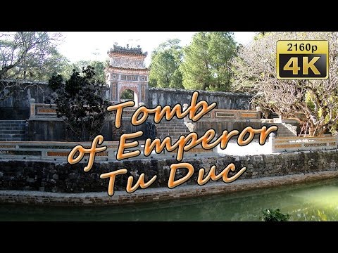 Tomb of Emperor Tu Duc in Hue - Vietnam 