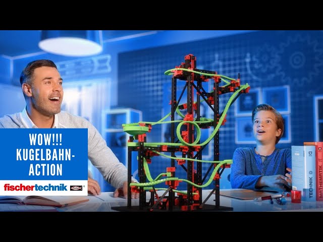 Video Teaser für DER Kugelbahn Klassiker / Looping & maximale Geschwindigkeit / Marble Run / fischertechnik