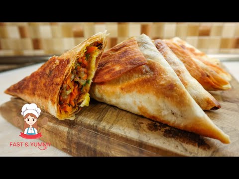 Delicious Armenian Lavash Stuffed with Eggplant Recipe
