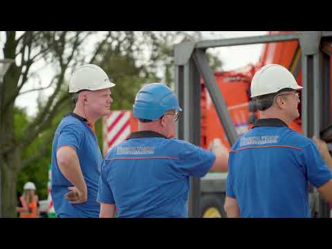 De muurschildering van Jan van der Zee