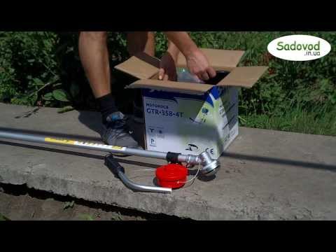 Обзор мотокосы Sadko GTR-358-4T в работе
