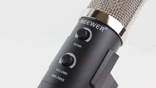 Video thumbnail for Neewer NW-300E USB Condenser Microphone [Review] by JoltReviews